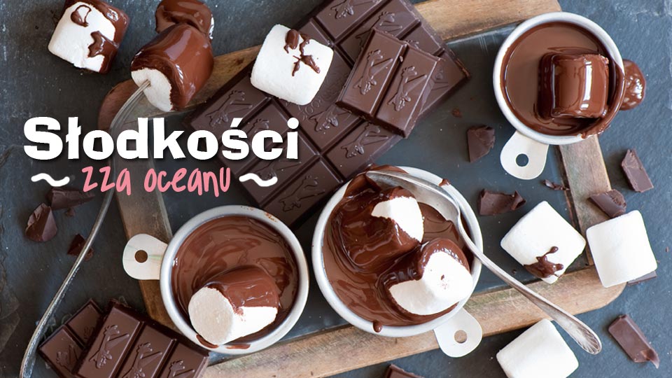 Typowe słodycze amerykańskie Słodka Ameryka